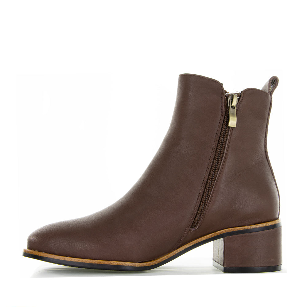 LESANSA RING CHOCOLATE - Women Boots - Collective Shoes 