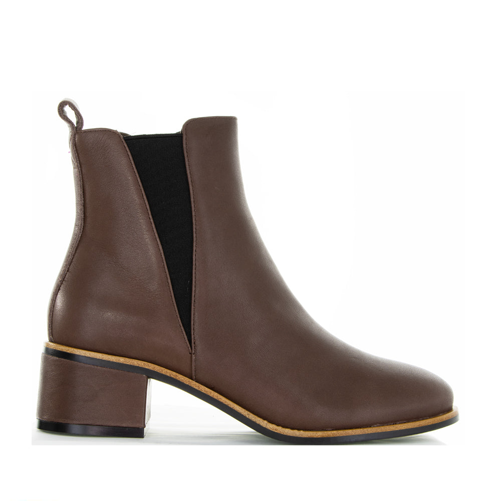LESANSA RING CHOCOLATE - Women Boots - Collective Shoes 
