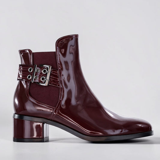 LE SANSA ROMY MERLOT - Women Boots - Collective Shoes 