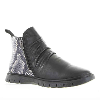 LESANSA RUBEL BLACK PRINT - Women Boots - Collective Shoes 