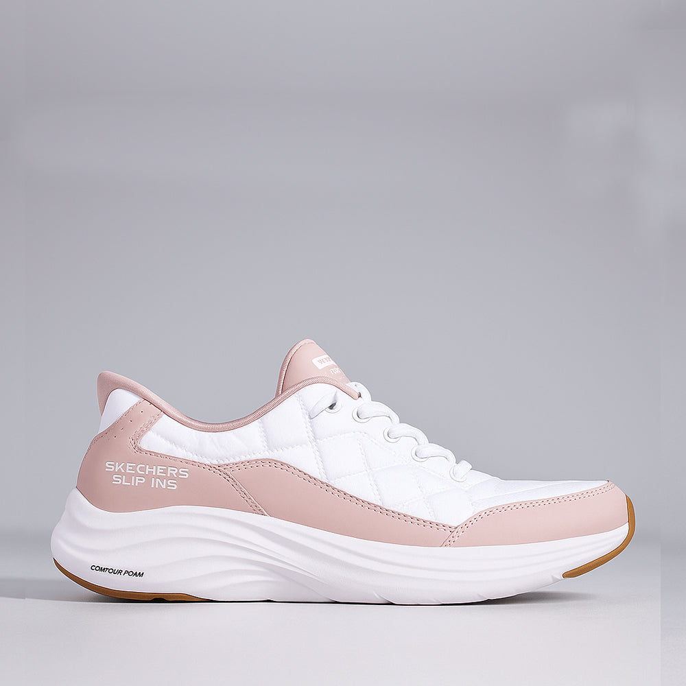 SKECHERS VAPOR FORM WHITE LAVENDER - Women Sneakers - Collective Shoes 