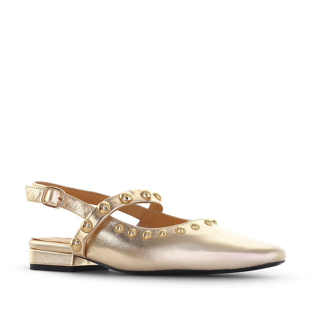 BRESLEY SABUR GOLD - Women Sandals - Collective Shoes 