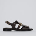 Load image into Gallery viewer, BRESLEY SAFFRON BLACK - Women Sandals - Collective Shoes 
