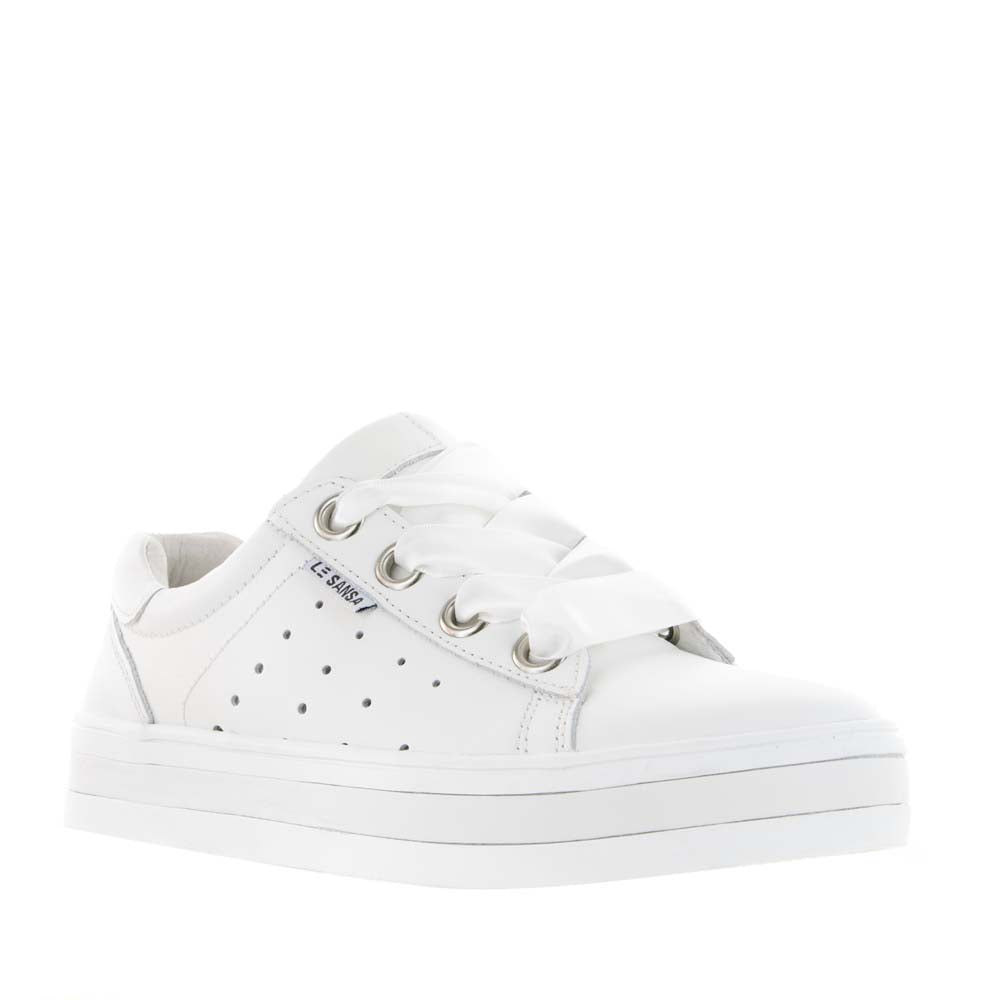 LE SANSA SAMIA WHITE - Women sneakers - Collective Shoes 