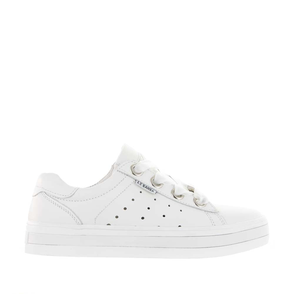 LE SANSA SAMIA WHITE - Women sneakers - Collective Shoes 