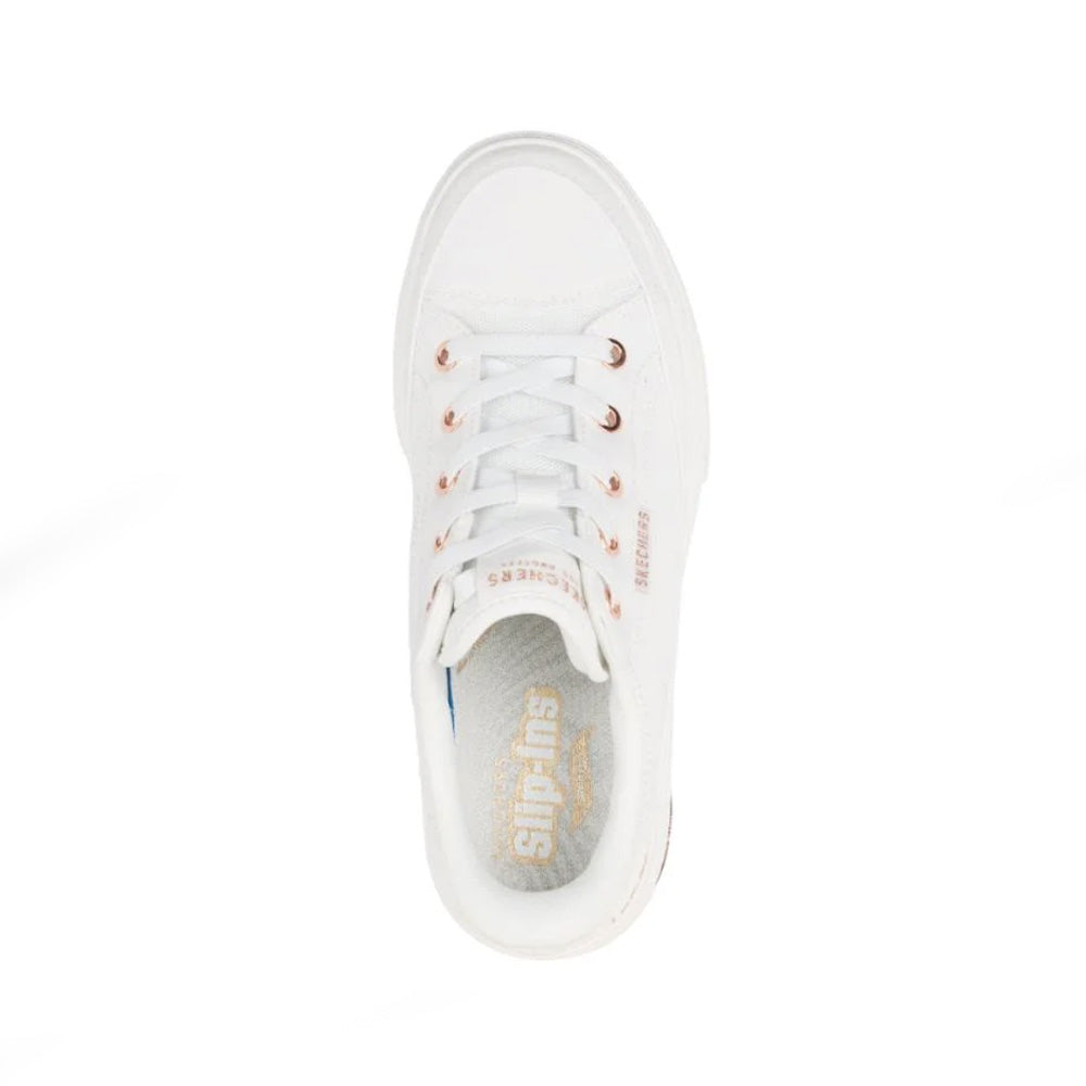 SKECHERS ARCH FIT ARCADE SEE YA THERE WHITE - Women Sneakers - Collective Shoes 