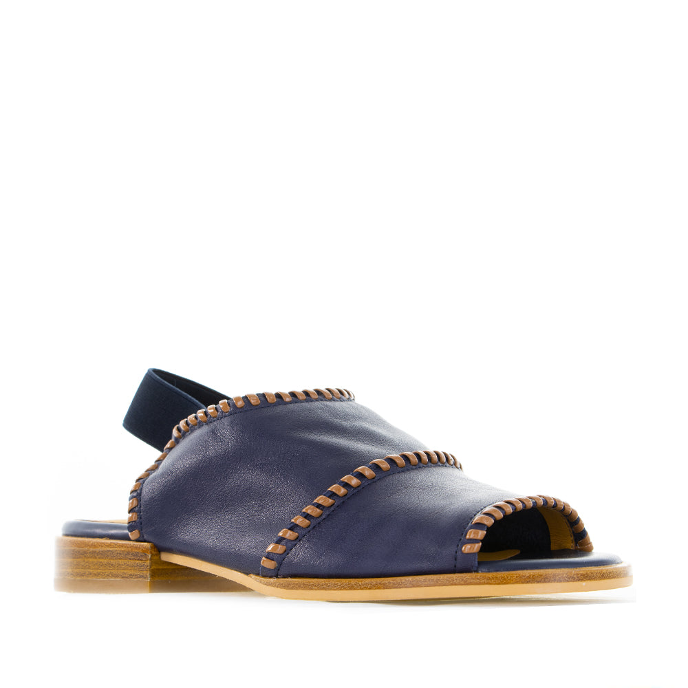 BRESLEY SERENADE NAVY TAN - Women Sandals - Collective Shoes 