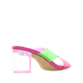 Load image into Gallery viewer, DJANGO & JUILETTE SHALIN HOT PINK LIME - Women Heels - Collective Shoes 

