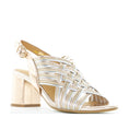 Load image into Gallery viewer, BRESLEY SHIRAZI GOLD MULTI - Women Sandals - Collective Shoes 
