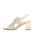 Load image into Gallery viewer, BRESLEY SHIRAZI GOLD MULTI - Women Sandals - Collective Shoes 
