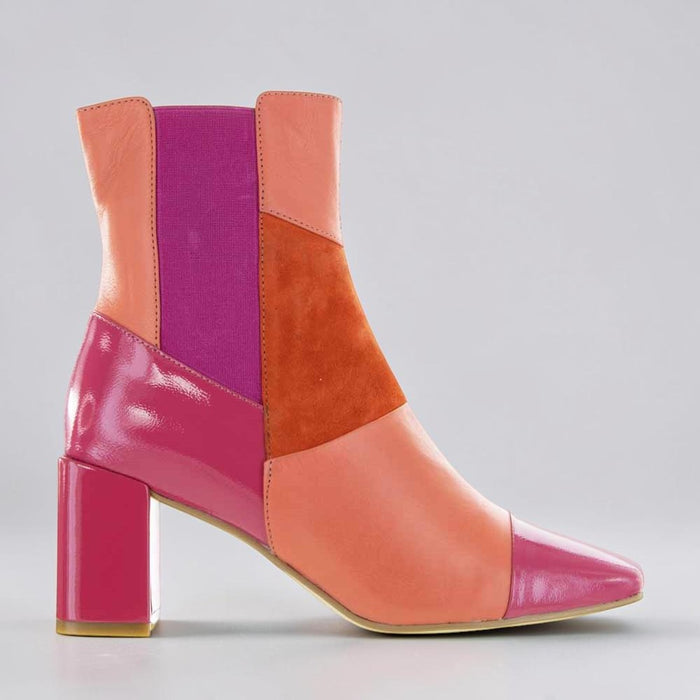 BRESLEY SHIRE ORANGE MIX - Women Boots - Collective Shoes 