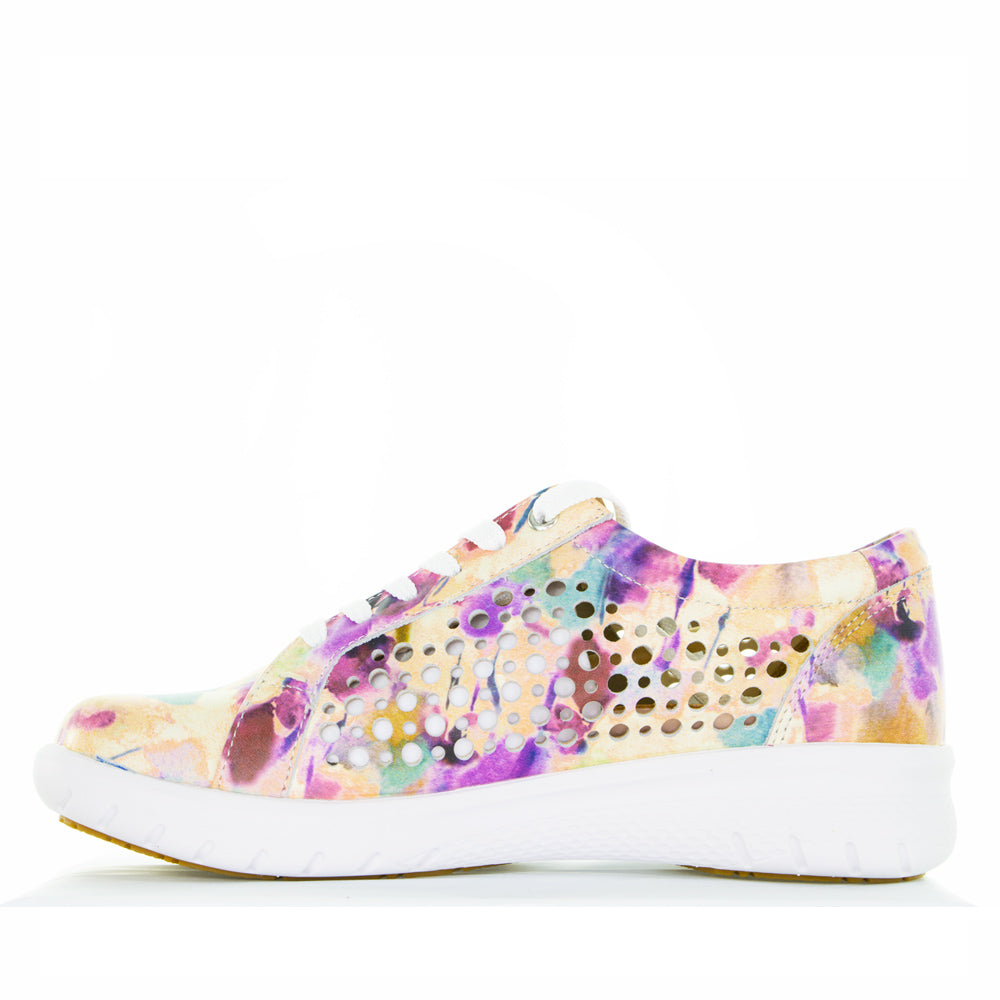 ZIERA SHOVO PANSY FLORAL - Women sneakers - Collective Shoes 