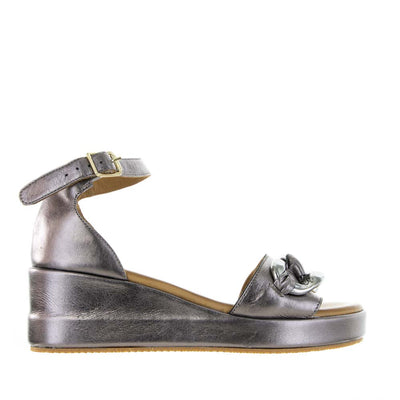 BRESLEY SIENNA PEWTER - Women Sandals - Collective Shoes 