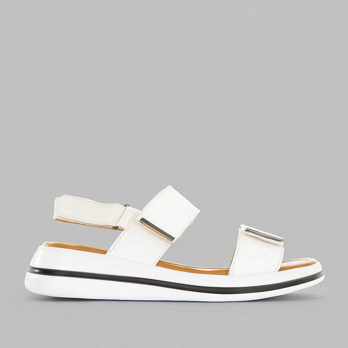 LE SANSA SIMA WHITE - Women Sandals - Collective Shoes 