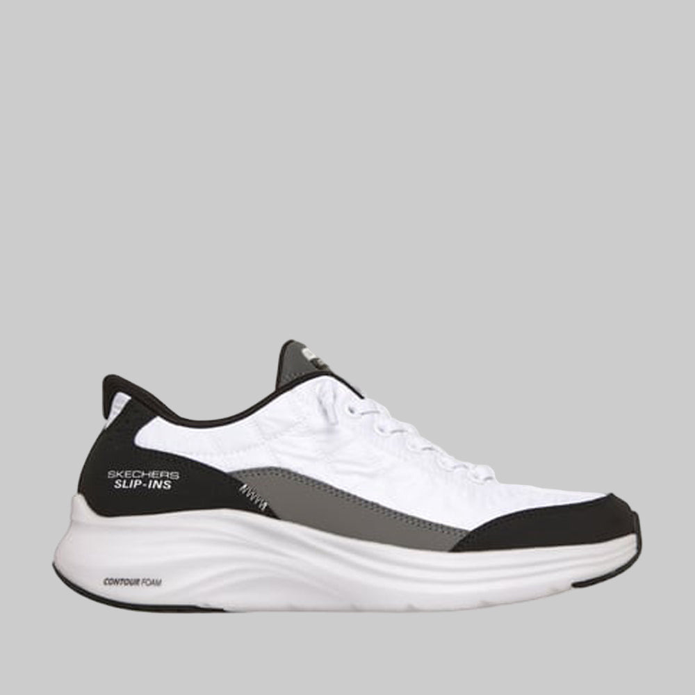 SKECHERS VAPOR FORM WHITE BLACK - Women Sneakers - Collective Shoes 