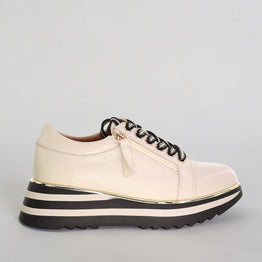LE SANSA SKIPPA CREAM - Women Sneakers - Collective Shoes 