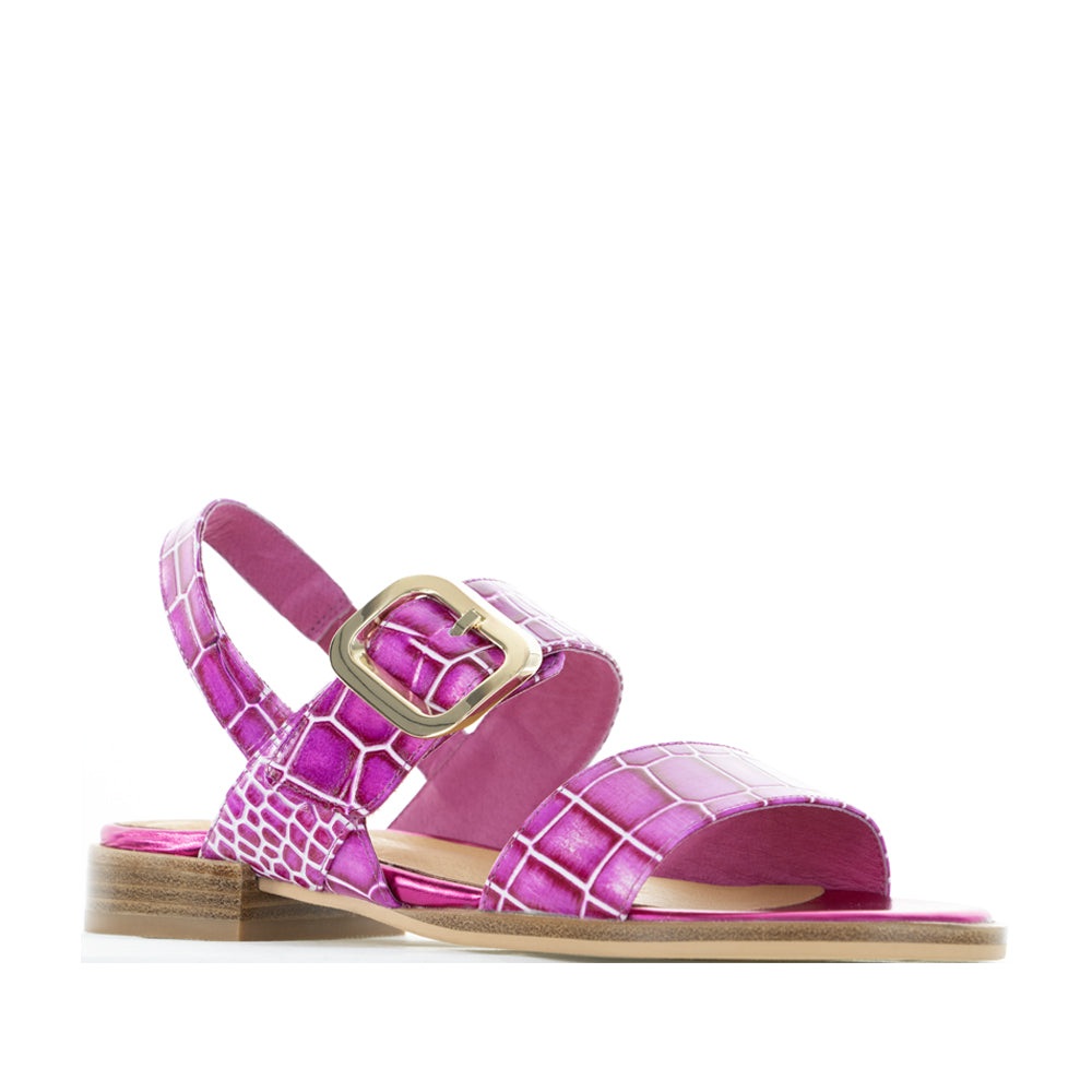 BRESLEY SMITTEN FUXIA CROC - Women Sandals - Collective Shoes 