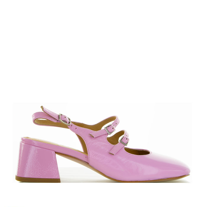 BRESLEY SPITFIRE PINK PATENT - Women Sandals - Collective Shoes 