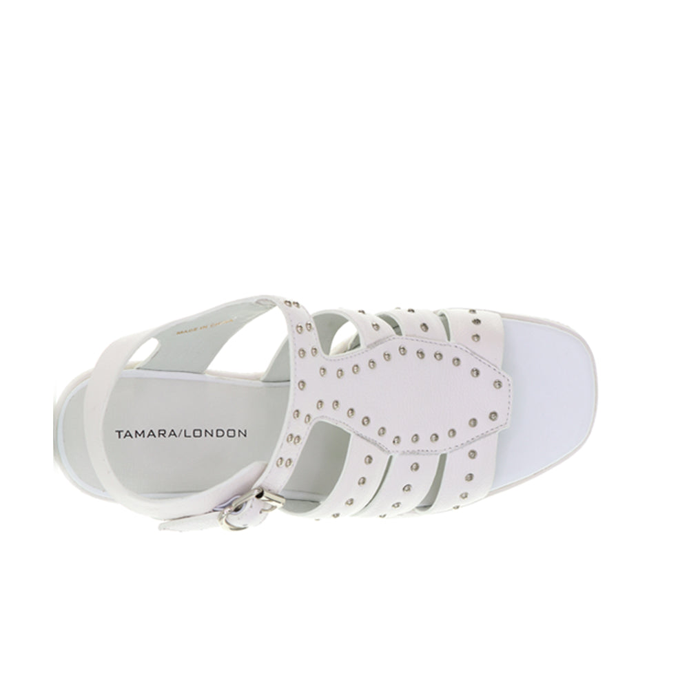 TAMARA LONDON BALOO WHITE - Women Sandals - Collective Shoes 