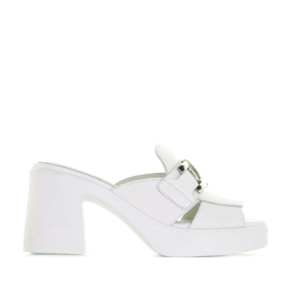 TAMARA LONDON BASS WHITE - Women Heels - Collective Shoes 