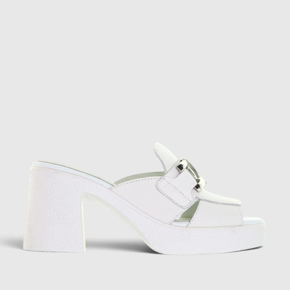 TAMARA LONDON BASS WHITE - Women Heels - Collective Shoes 