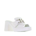 Load image into Gallery viewer, TAMARA LONDON BASS WHITE - Women Heels - Collective Shoes 
