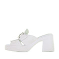 Load image into Gallery viewer, TAMARA LONDON BASS WHITE - Women Heels - Collective Shoes 
