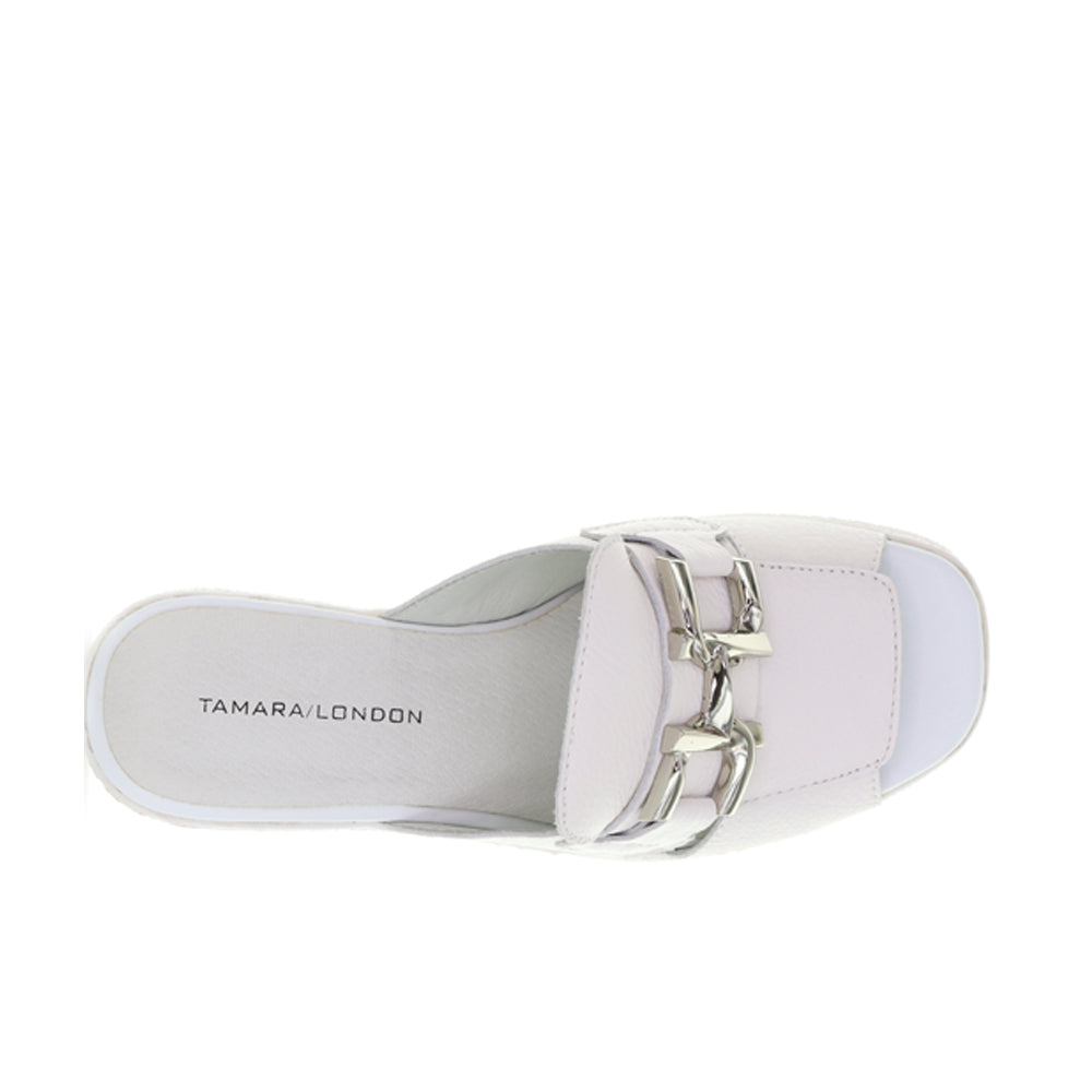 TAMARA LONDON BASS WHITE - Women Heels - Collective Shoes 