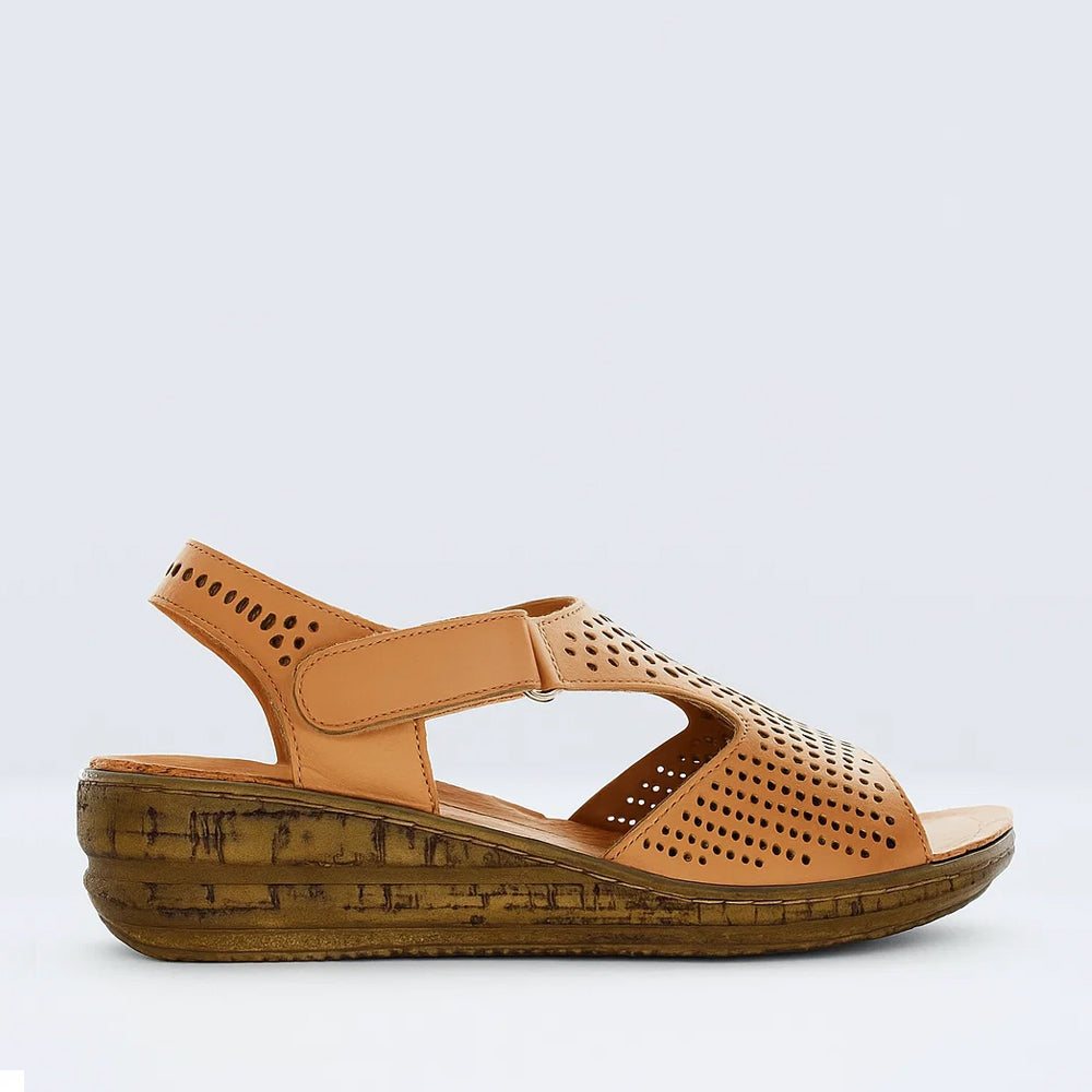 CABELLO RE2640 TAN - Women Sandals - Collective Shoes 