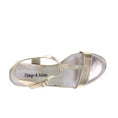 Load image into Gallery viewer, DJANGO & JULIETTE TANER CHAMPAGNE - Women Sandals - Collective Shoes 
