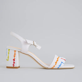 DJANGO & JULIETTE JOHOR WHITE - Women Sandals - Collective Shoes 
