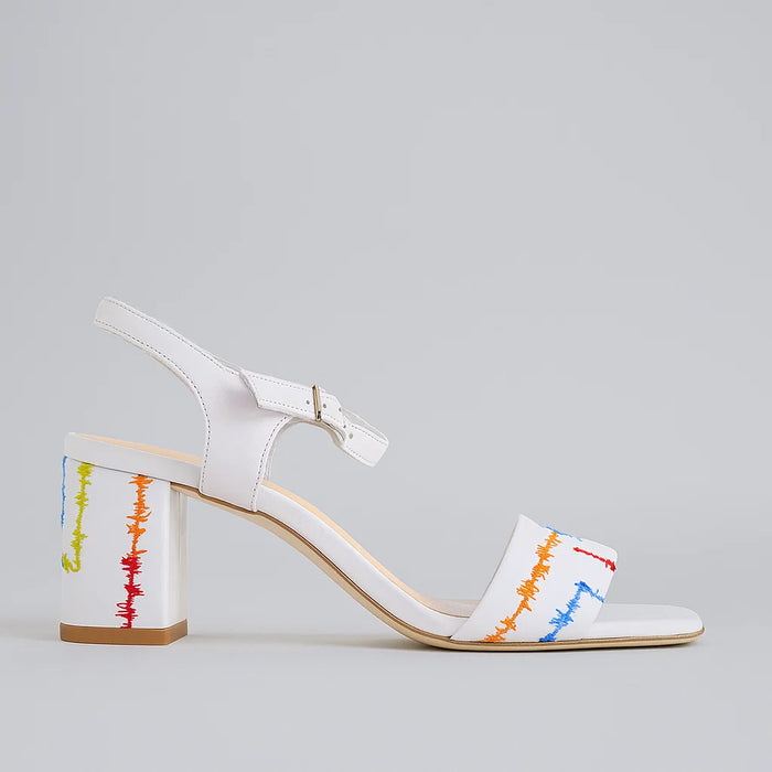 DJANGO & JULIETTE JOHOR WHITE - Women Sandals - Collective Shoes 