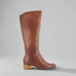 LE SANSA TERESA BURGUNDY - Women High Boots - Collective Shoes 