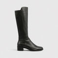 Load image into Gallery viewer, DJANGO & JULIETTE TETLEY BLACK - Women High Boots - Collective Shoes 
