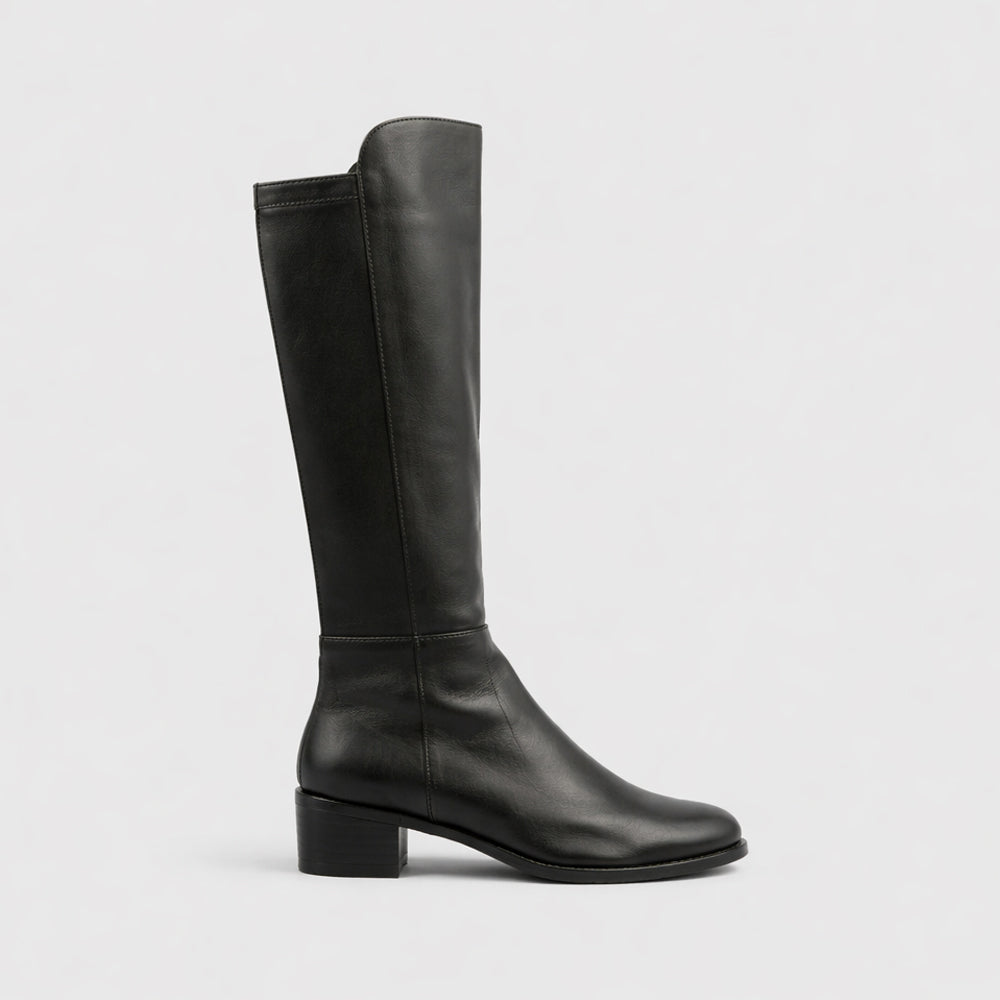 DJANGO & JULIETTE TETLEY BLACK - Women High Boots - Collective Shoes 