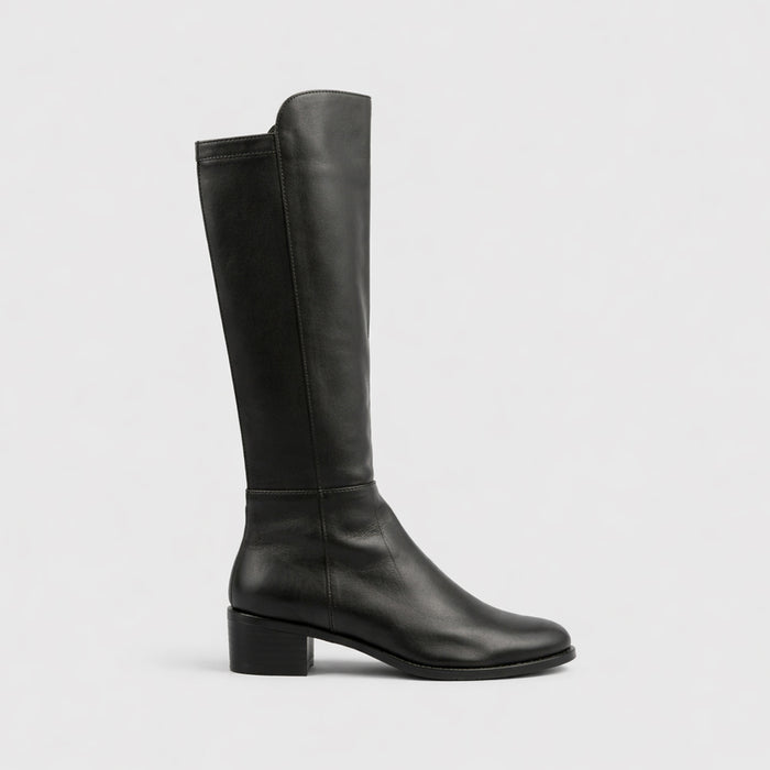 DJANGO & JULIETTE TETLEY BLACK - Women High Boots - Collective Shoes 
