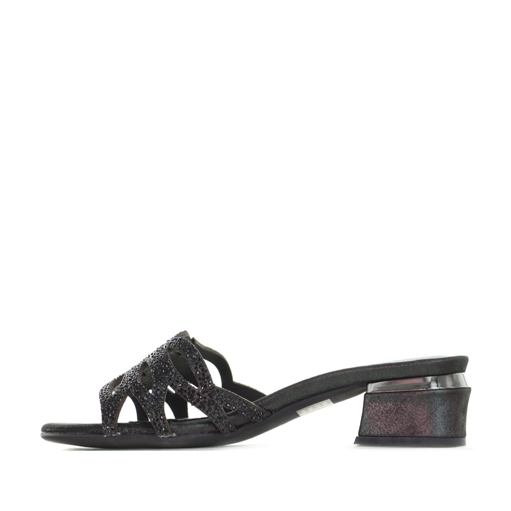 DJANGO & JULIETTE TIMUR BLACK - Women Mules - Collective Shoes 