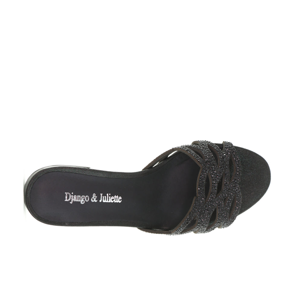 DJANGO & JULIETTE TIMUR BLACK - Women Mules - Collective Shoes 