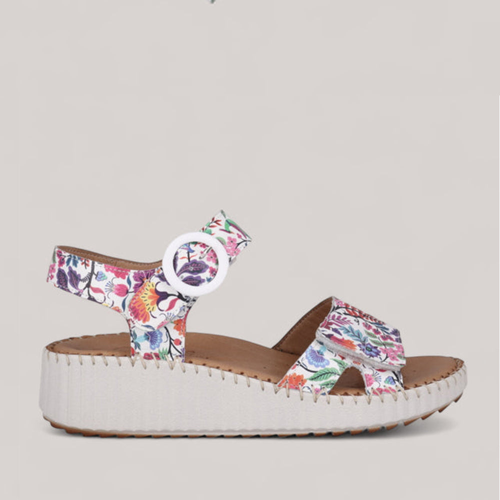 CABELLO TINA FLORAL - Women Sandals - Collective Shoes 