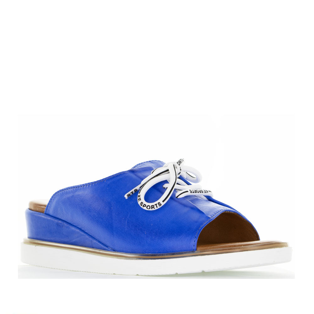 LESANSA TINNY BLUE - Women Slides - Collective Shoes 
