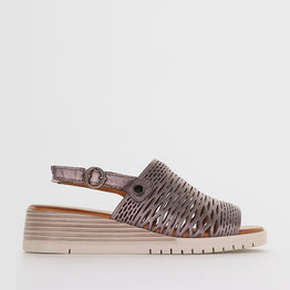 LE SANSA TOPAZ PEWTER - Women Sandals - Collective Shoes 