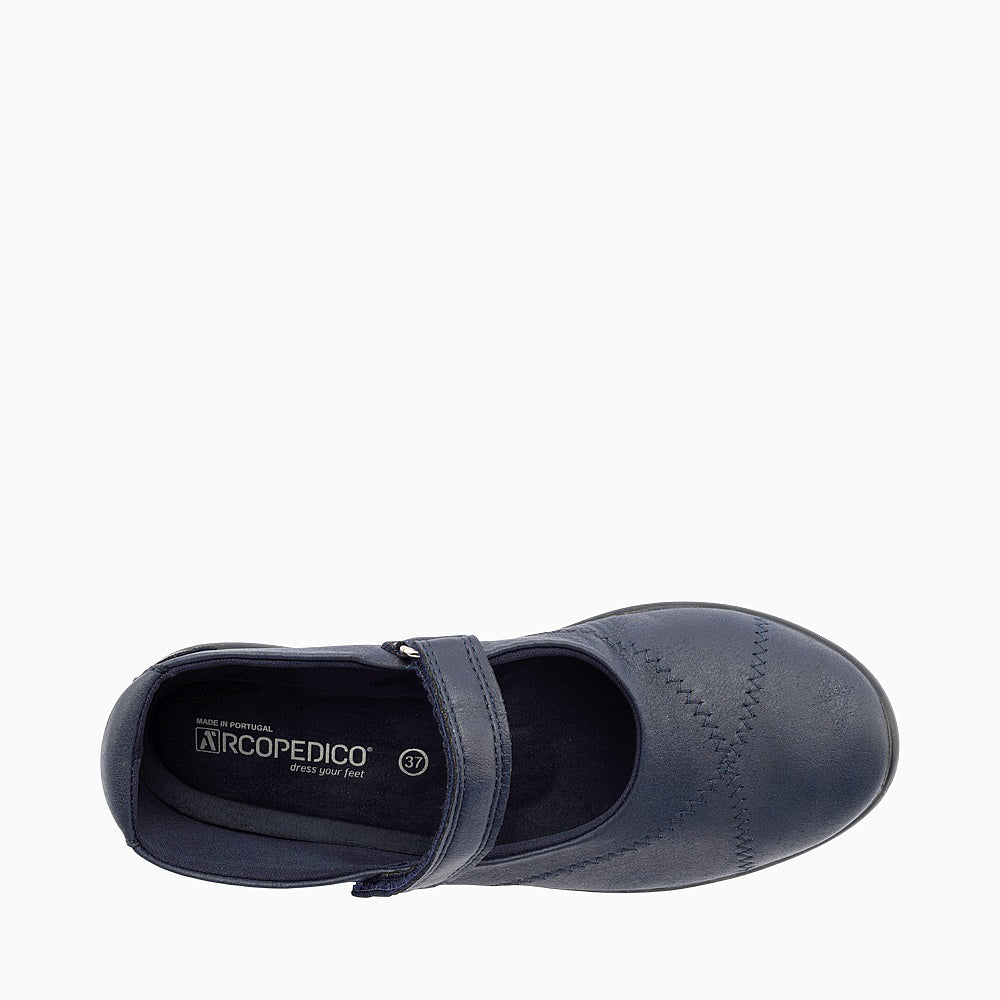 ARCOPEDICO TRIGLAV NAVY - Women Mary Jane - Collective Shoes 