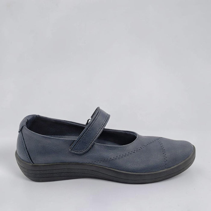 ARCOPEDICO TRIGLAV NAVY - Women Mary Jane - Collective Shoes 