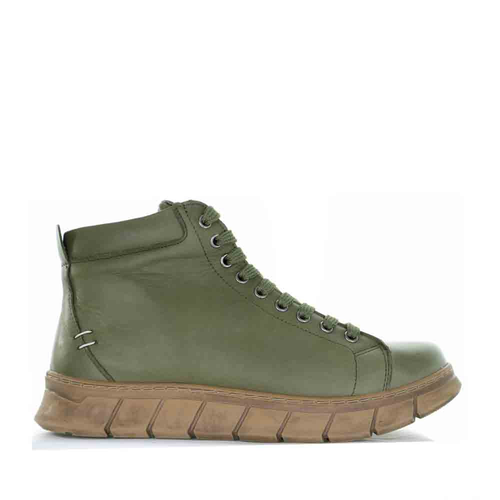 CABELLO UKI KHAKI - Women Boots - Collective Shoes 