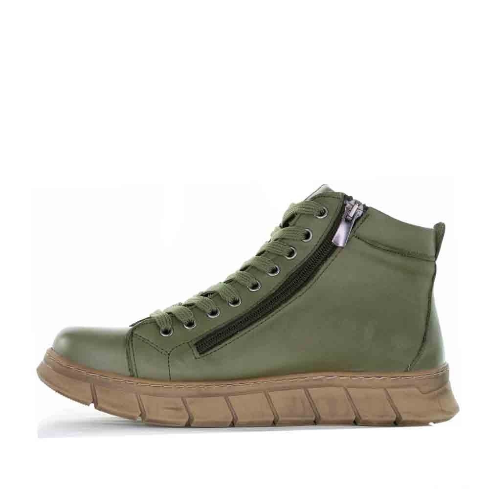 CABELLO UKI KHAKI - Women Boots - Collective Shoes 