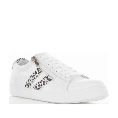 CABELLO ULTIMATE WHITE LEOPARD - Women sneakers - Collective Shoes 