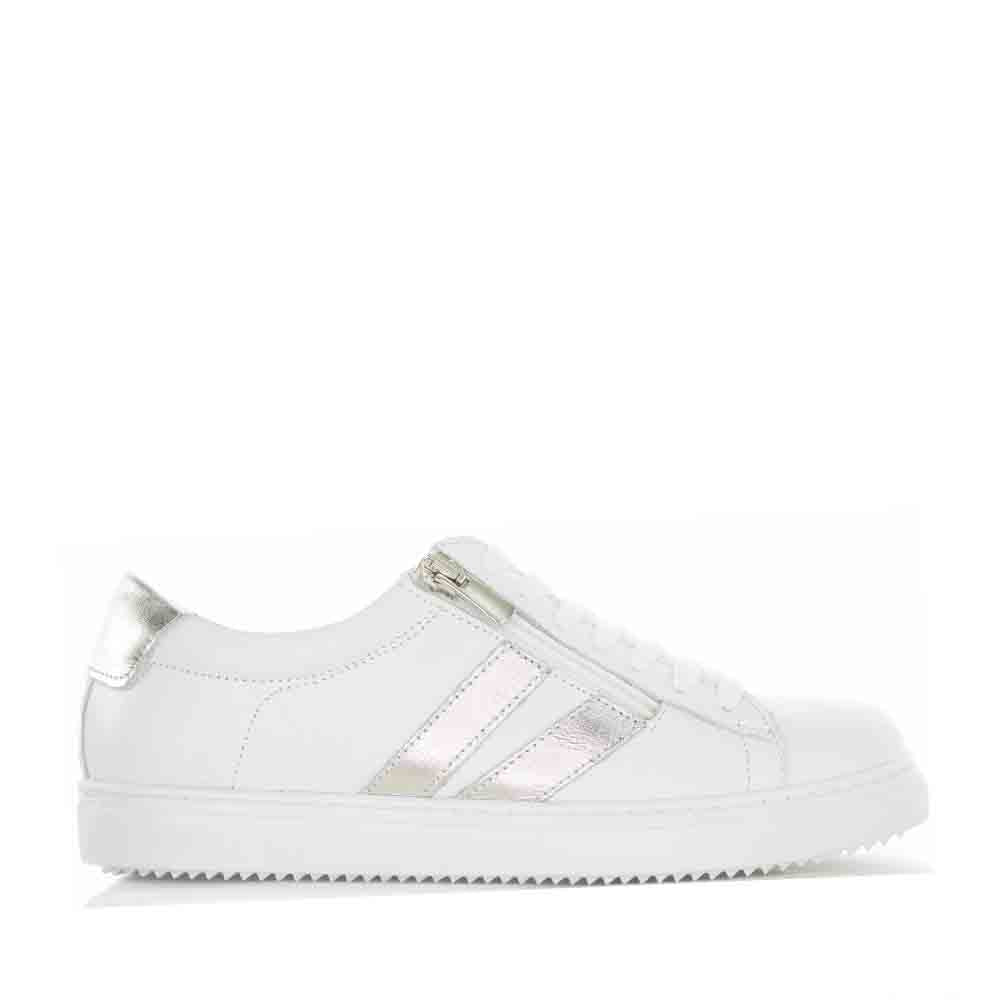 CABELLO ULTIMATE WHITE SILVER - Women sneakers - Collective Shoes 