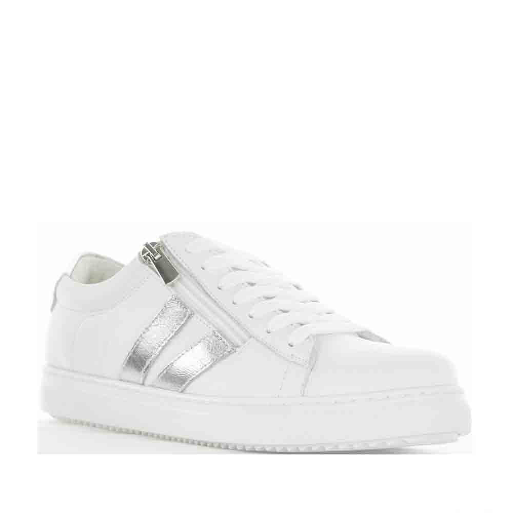 CABELLO ULTIMATE WHITE SILVER - Women sneakers - Collective Shoes 