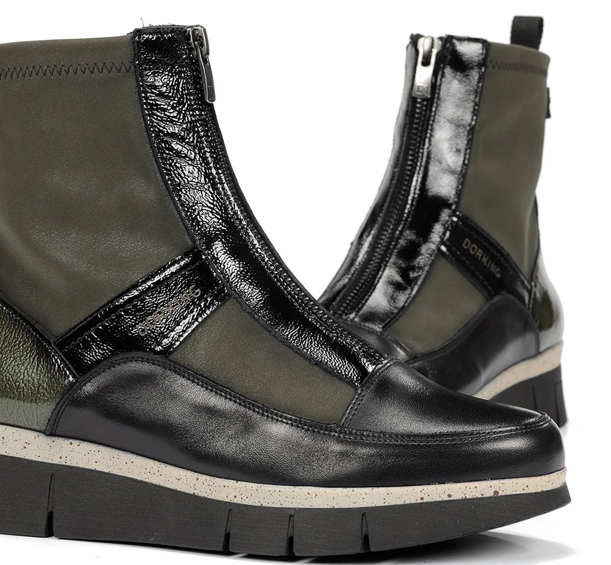 DORKING INDIA ROWENA HERB - Women Boots - Collective Shoes 