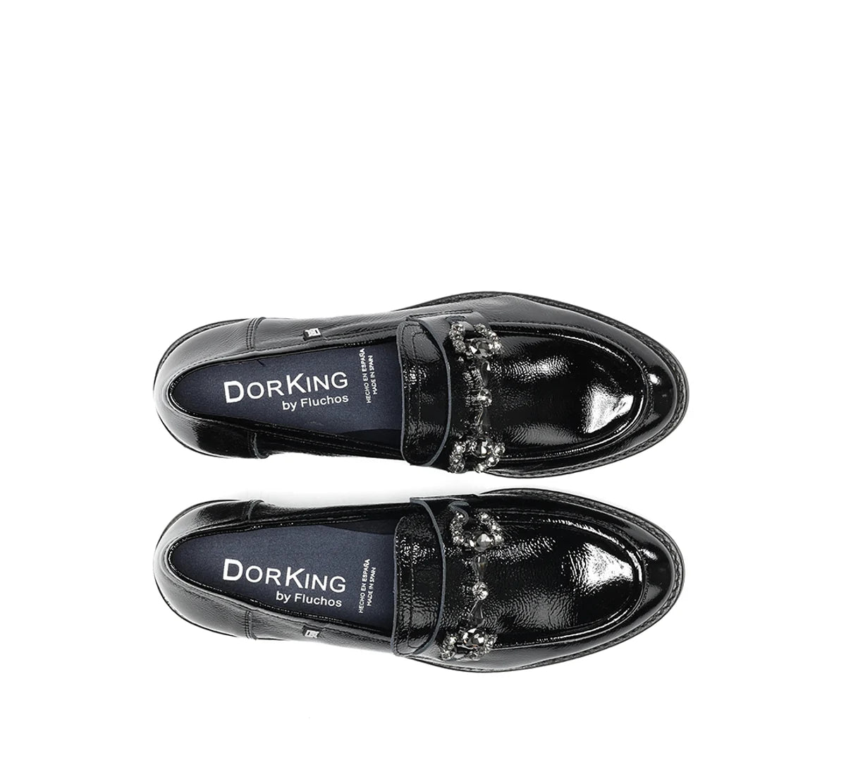 DORKING HARVARD NERO - Women Loafers - Collective Shoes 